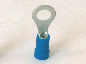 RV Ring Terminals - Blue, Wire Size 1.5-2.5, Stud Size 4.2